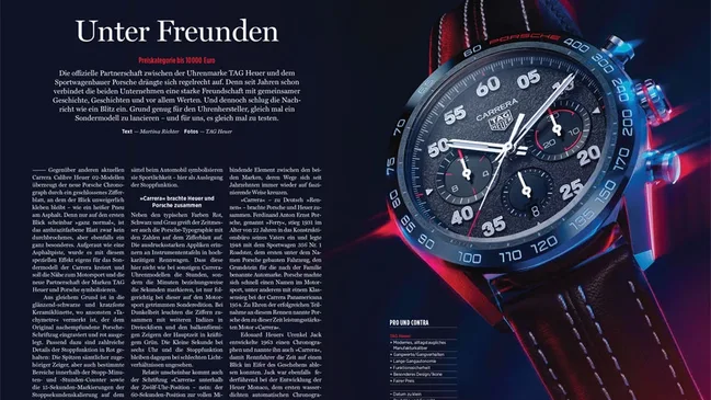 UHREN-MAGAZIN Sonderheft Neuheiten/Test 2022: Test TAG Heuer