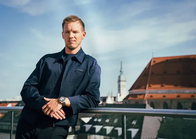 Neuer Bayern-Trainer Julian Nagelsmann ist jetzt Breitling-Markenbotschafter