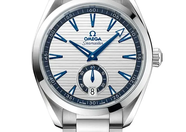 Omega: Seamaster Aqua Terra Small Seconds 41 mm in Edelstahl (6.100 Euro)