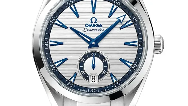 Omega: Seamaster Aqua Terra Small Seconds 41 mm in Edelstahl (6.100 Euro)