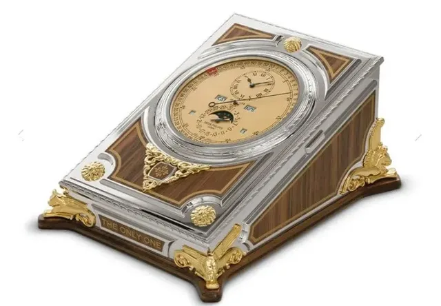 Patek Philippe: Compilated Desk Clock Only Watch 2021