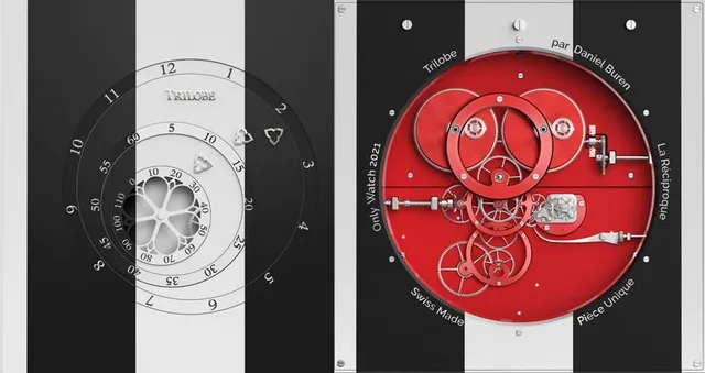 Trilobe x Daniel Buren: La Réciproque Only Watch 2021