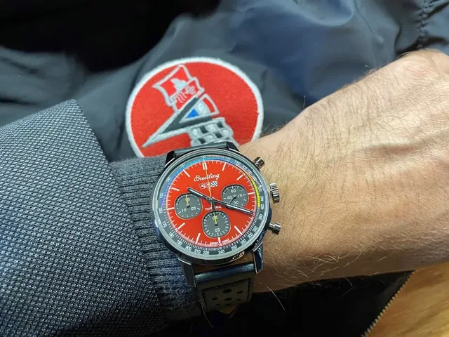 Wristshot: Breitling Top Time Chevrolet Corvette