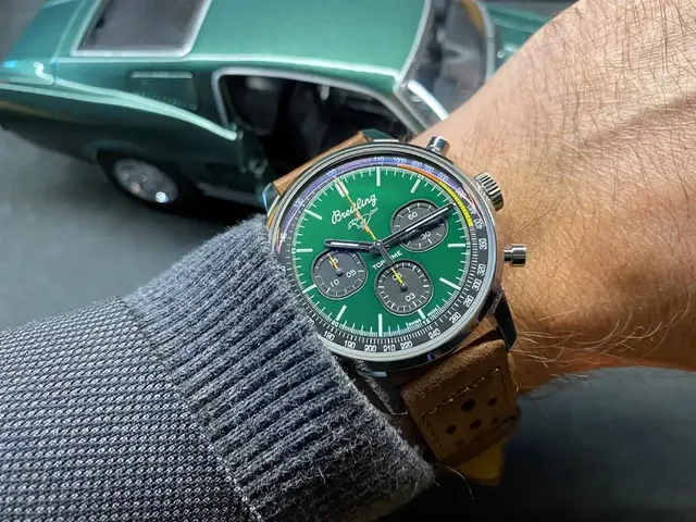 Wristshot: Breitling Top Time Ford Mustang