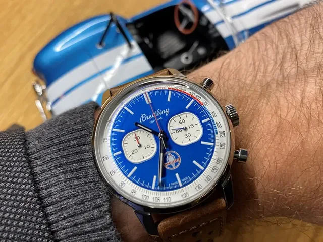 Wristshot: Breitling Top Time Shelby Cobra