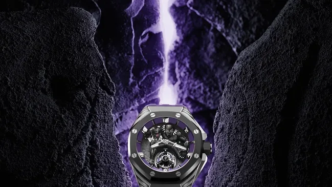 Audemars Piguet: Royal Oak Concept Black Panther Flying Tourbillon