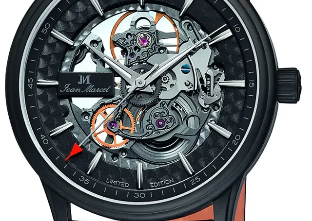 Jean Marcel: Artem Handaufzug Skelett Black Edition