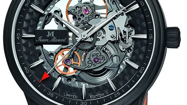 Jean Marcel: Artem Handaufzug Skelett Black Edition