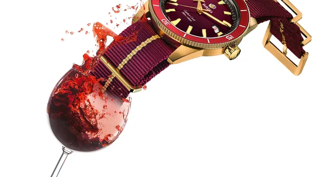Rado: Captain Cook Bronze Burgundy