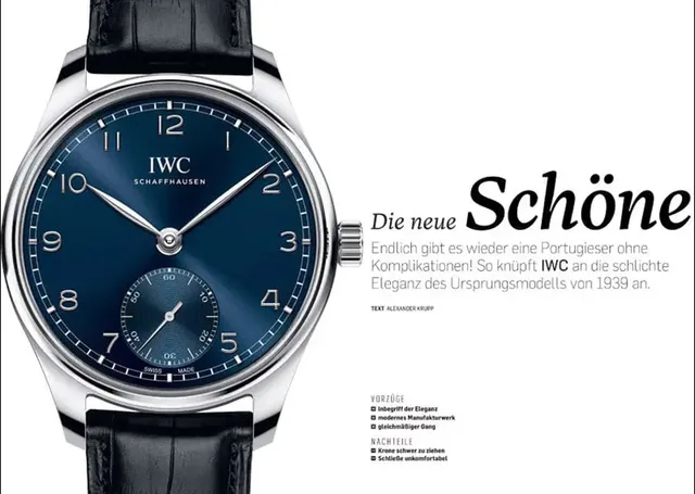 Von Chronos ausführlich getestet: die IWC Portugieser Automatic 40