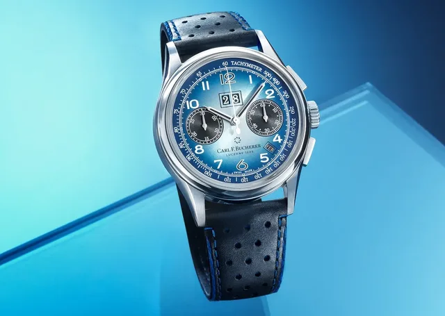 Bucherer Blue: Carl F. Bucherer Heritage BiCompax Annual Bucherer Blue