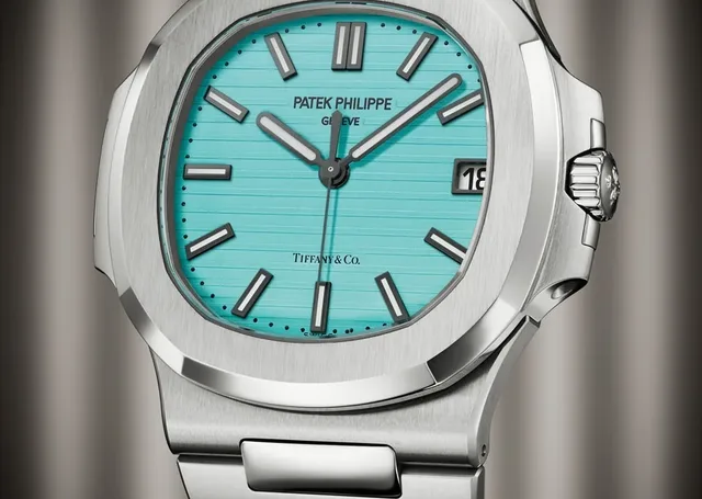 Patek Philippe: Nautilus 5711/1A mit Zifferblatt in Tiffany Blue