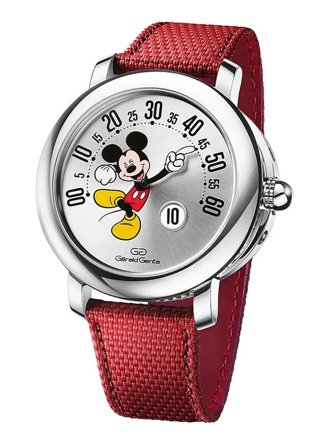 Bulgari: Gerald Genta Arena retrograde Mickey Mouse