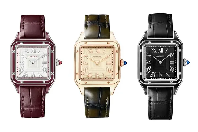 Cartier: Santos-Dumont drei Varianten