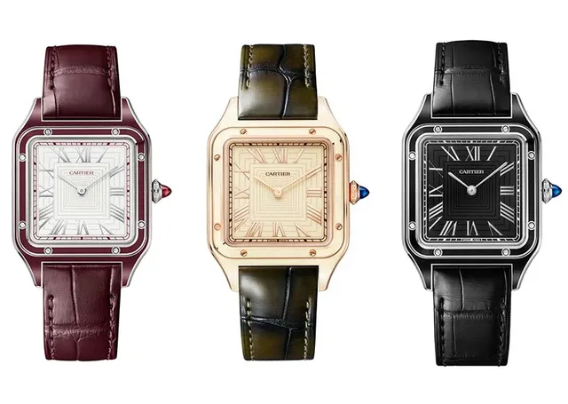 Cartier: Santos-Dumont drei Varianten