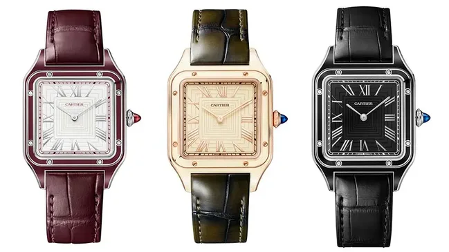 Cartier: Santos-Dumont drei Varianten