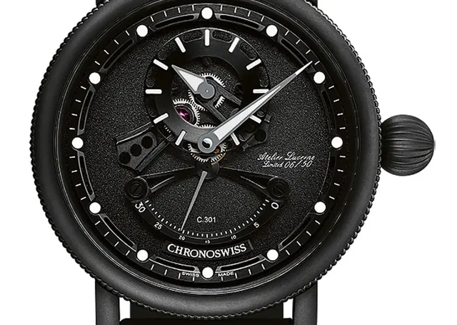 Chronoswiss: Open Gear Resec Black Ice