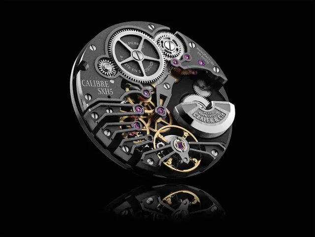 Czapek Manufakturkaliber SXH5 mit Mikrorotor