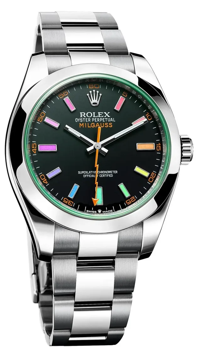 Stellt Rolex 2022 eine Milgauss Rainbow vor?