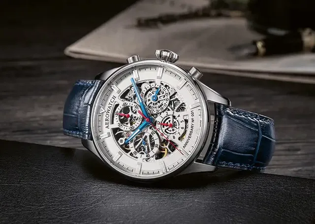 Aerowatch: Chronograph Les Grandes Classiques Edition Anniversaire 110 Ans