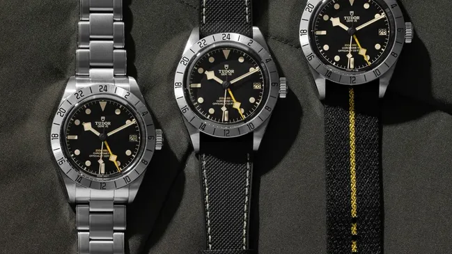 Tudor: Black Bay Pro mit drei Bandvarianten