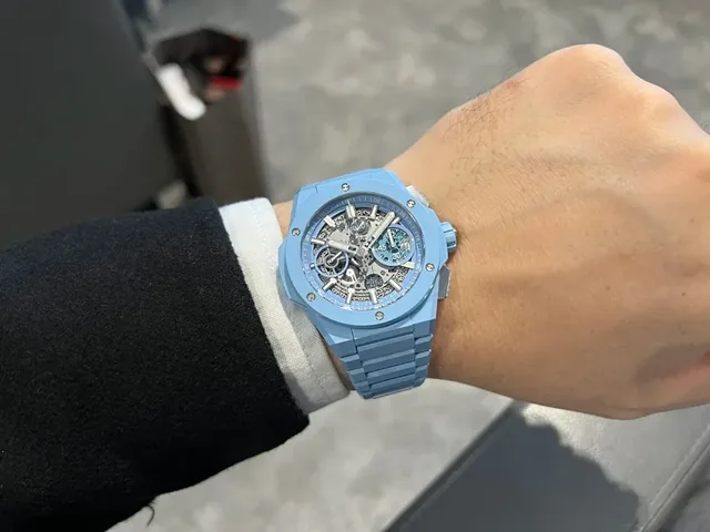 Hublot: Big Bang Integral Ceramic am Handgelenk