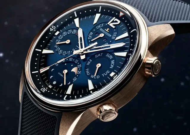Jaeger-LeCoultre: Polaris Perpetual Calendar in Rotgold