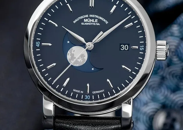 Mühle-Glashütte: Teutonia IV BlueMoon