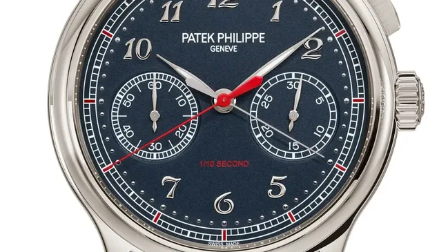 Patek Philippe: Zehntelsekunden-Eindrücker-Chronograph Ref. 5470P