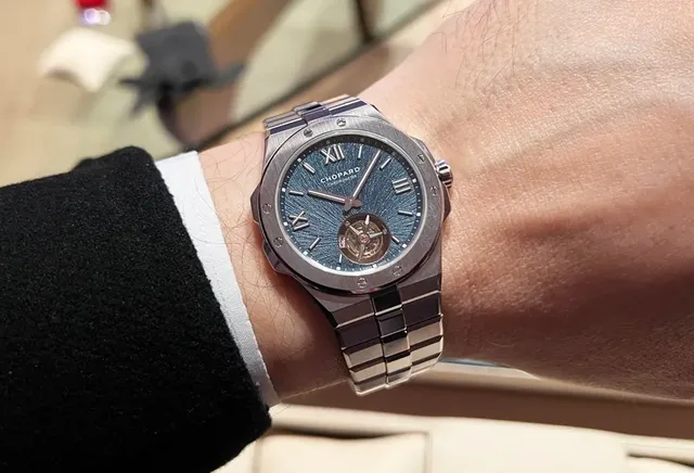 Wristshot: Chopard Alpine Eagle Flying Tourbillon