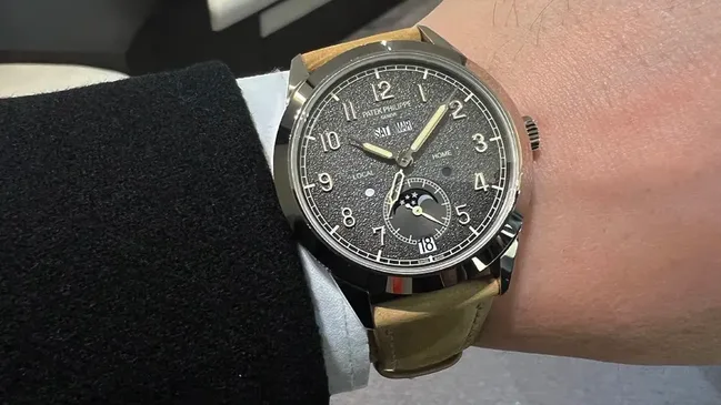 Wristshot: Patek Philippe Jahreskalender Travel Time