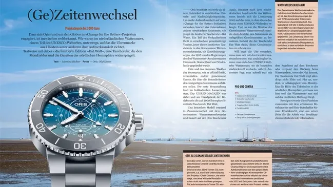 UHREN-MAGAZIN-Test: Oris Dat Watt Limited Edition