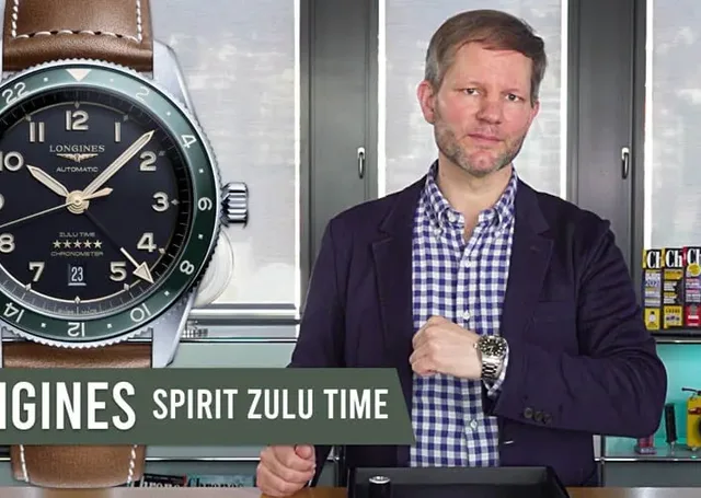 Longines Spirit Zulu Time Vidoe