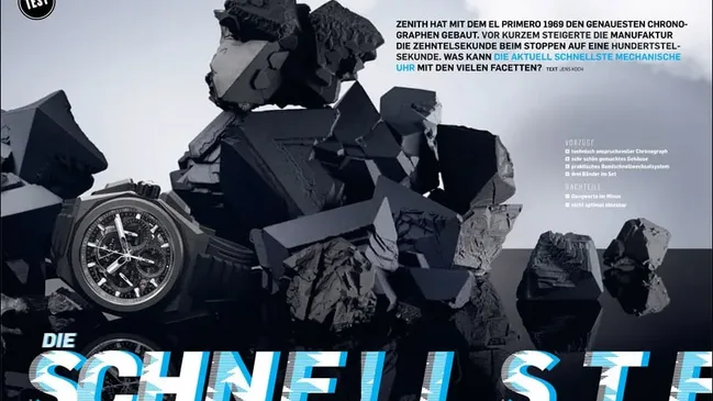Zenith Defy Extrem Test Chronos 02.2022