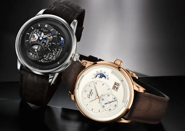 Glashütte Original: PanoMaticCalendar in Rotgold und Platin