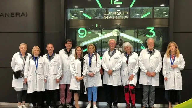 Neues Highlight: Zum ersten Mal stand die Manufaktur von Panerai auf dem Programm einer Leserreise