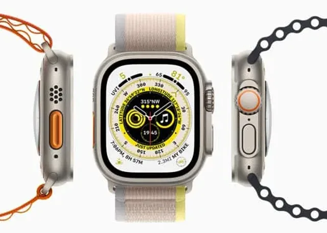 Apple Watch Ultra gibt es mit drei verschiedenen Armbändern