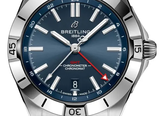 Breitling: Chronomat Automatic GMT 40 in Blau