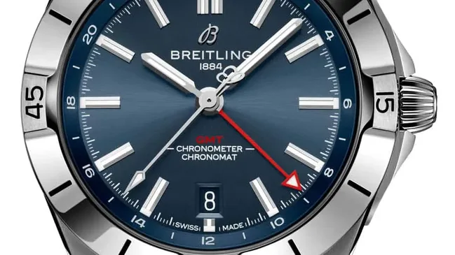 Breitling: Chronomat Automatic GMT 40 in Blau