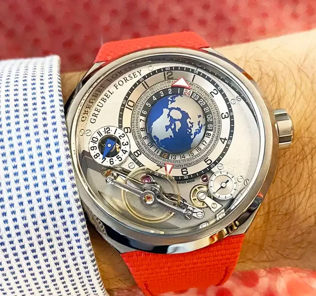 Greubel Forsey: GMT Balancier Convexe