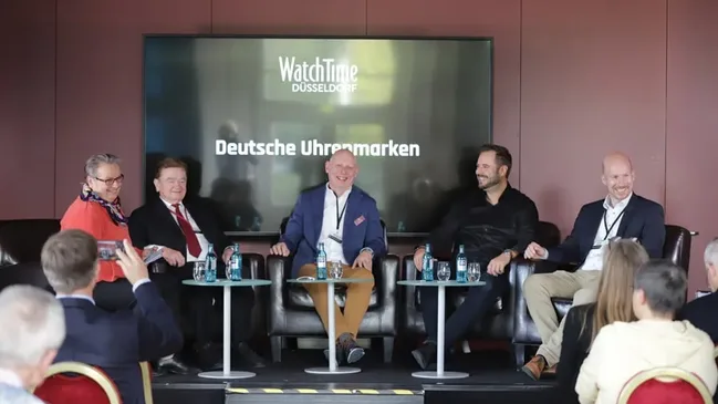 Diskussionsrunde: Deutsche Uhrenmarken WatchTime Düsseldorf 2022