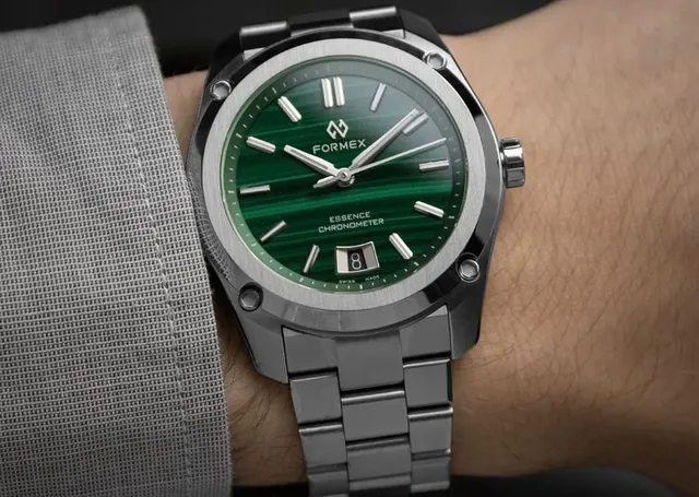 Formex: Essence 39 mm Malachite Automatic Chronometer