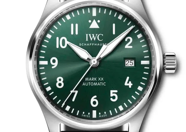 IWC Pilot's Watch Mark XX in Grün