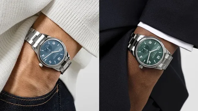 Nomos_Club_Sport_neomatik_polar_petrol_Handgelenk