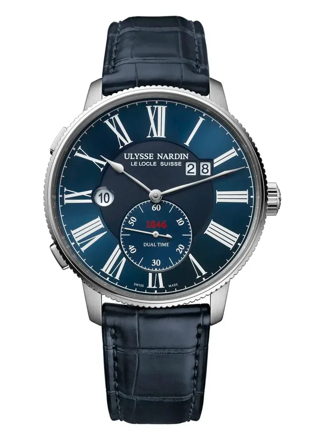 Ulysse Nardin: Marine Torpilleur Dual Time