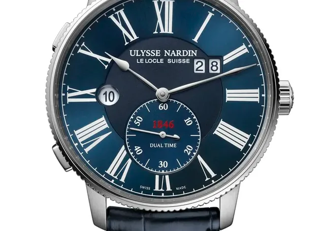 Ulysse Nardin: Marine Torpilleur Dual Time