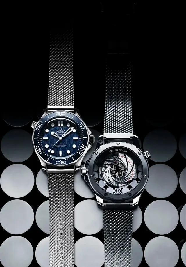 Omega: Seamaster Diver 300M 60 Years of James Bond in Edelstahl