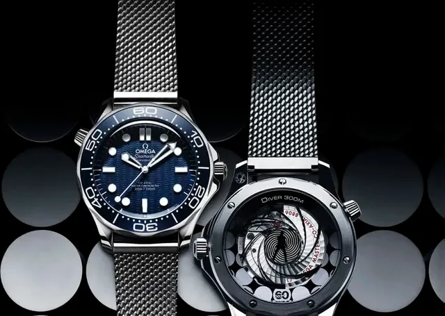 Omega: Seamaster Diver 300M 60 Years of James Bond in Edelstahl