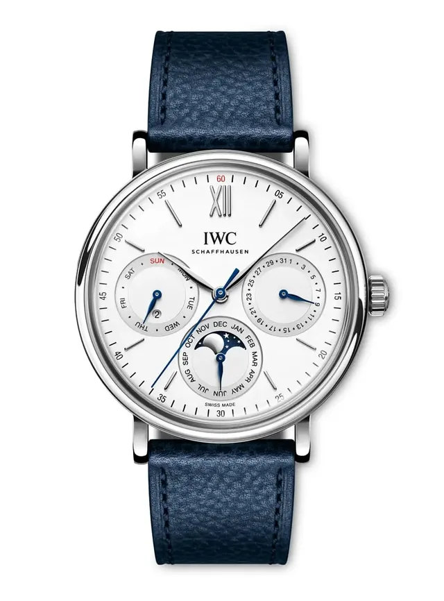 IWC: Portofino Perpetual Calendar in Edelstahl