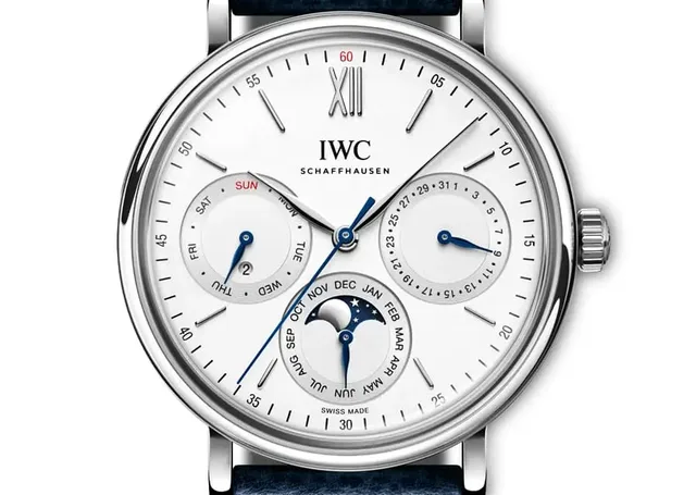 IWC: Portofino Perpetual Calendar in Edelstahl